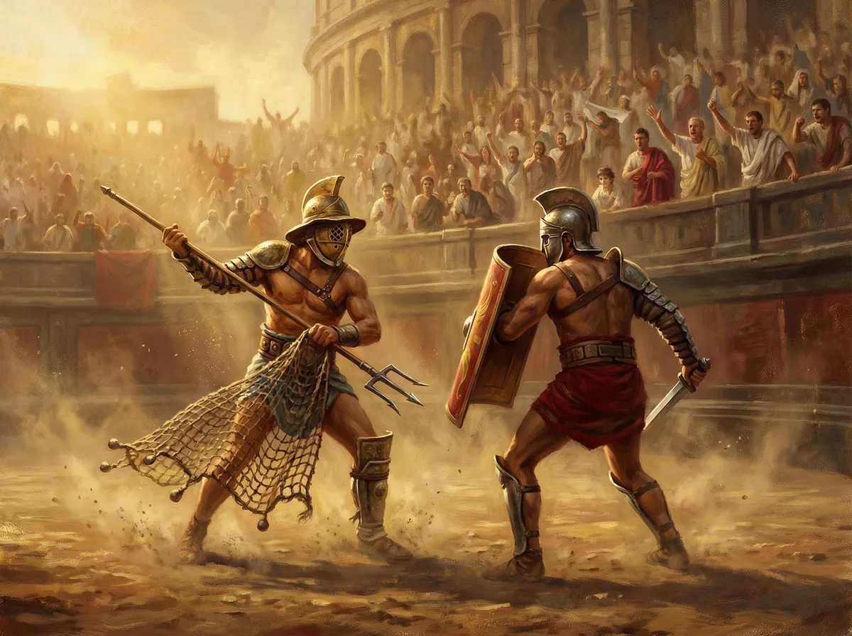 金沙国际真人娱乐平台对比角斗士对决